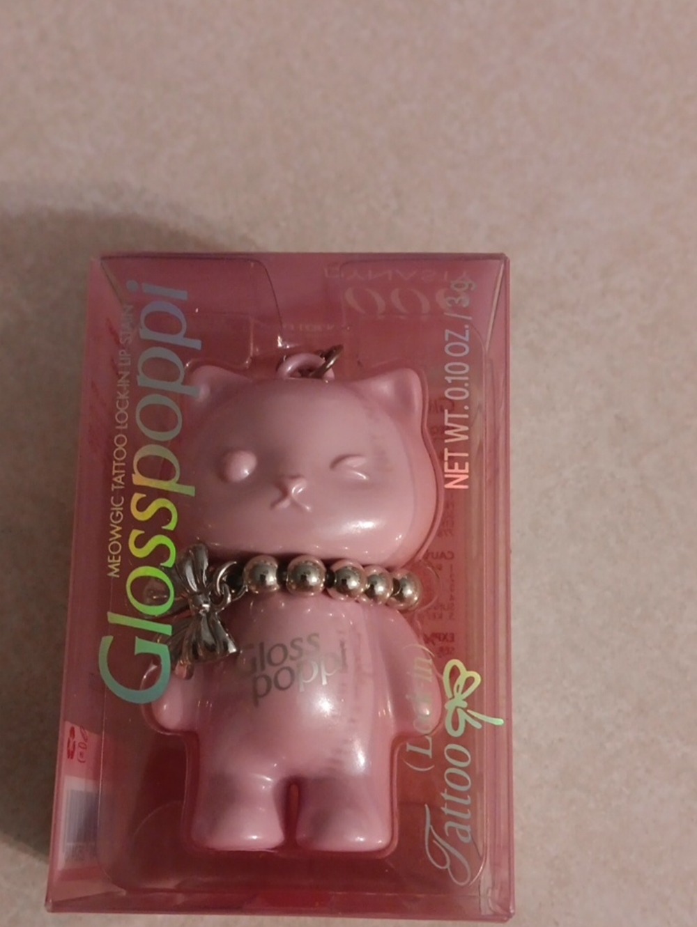 Glosspoppi Meowgic Lip Stain.0.10oz. Color Dynasty 006